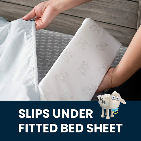 Extra Long Foam Bed Rail For Toddlers And Kids, Water Resistant, Non Slip Guard With Machine Washable Cover, 1 Pack, White