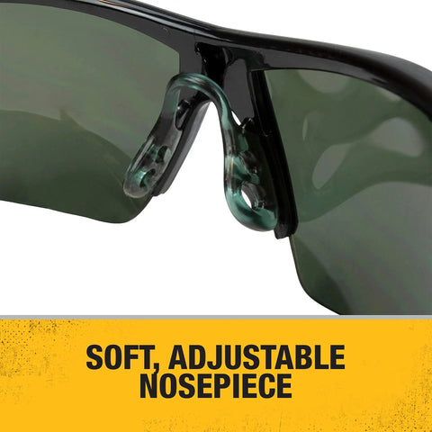 Polarized Safety Glasses With Z87.1 Rating Built For Grind-Ready Outdoor Work On The Job Site Glare Reducing Lenses nosepiece