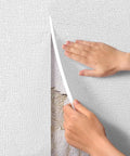Game Changing 5 Mm Thick Thermal Insulation Wallpaper Roll Self Adhesive Cold Wall Patch being applied to a wall.