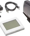 VisionPRO 8000 RedLINK Smart Thermostat Kit With Internet Gateway, 7 Day Programmable Touchscreen, accessories shown