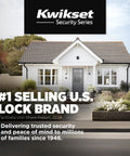 Kwikset Security Series home exterior ad with #1 selling U.S. lock brand text
