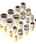 Must Have 20 Piece SMA Adapter Kit For Quick SMA To UHF SO239 N Type BNC F Type Gold Plated Coax Connectors Gear
