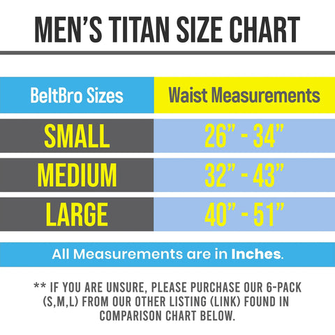 Titan Brown Elastic Belt No Buckle Multi Pack For Men With 2 Small 2 Medium 2 Large Belts Fits 1.5 Inch Belt Loops Comfortable And Easy To Use For Everyday Wear And Travel
