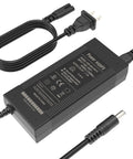 5 In 1 Plugs 54.6V Fast Charger For 48V 13S Li Ion Battery Packs, black power supply with multiple connectors