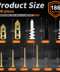 Do It All Drywall Anchors and Screws Kit 186 Piece Self Drilling Wall Anchor Assortment sizes and quantities