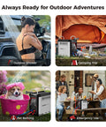 Portable Propane Water Heater With Constant Temperature Control For Camping Showers, Rechargeable Shower Pump, CSA Certified Safety in use during outdoor activities