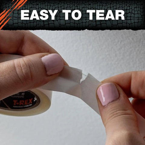 Heavy Duty Double Sided Super Glue Tape 0.75 Inches By 15 Yards Clear Acrylic Formula Tough As Nails Permanent Repair Rock Solid Hold For Glass Metal Ceramic Concrete Fabric And Plastic With No Fuss Quick Install