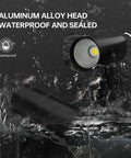 Heavy Duty 1540 Lumen LED Magnetic Work Light With Flexible Gooseneck And Strong Magnetic Base Waterproof IP65 Aluminum Housing