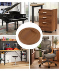 Brown Couch Stoppers Four Pack Stop Slipping For Sofas Beds Chairs And More Durable Plastic Caster Cups in use with furniture