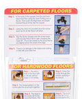DIY Floor Squeak Fix Kit No Tools Needed Eliminate Carpet Squeaks From Above Hardwood Floors With Dual Pitch Screws packaging