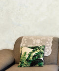 Peel And Stick Marble Wallpaper Roll Covers Countertops And Fridges With A Slick Removable Oil Proof Finish Straight Up Easy Self Adhesive Marbling Decal That Adheres Tight Without Residue For A Solid Home Upgrade applied on a light wall behind a sofa.