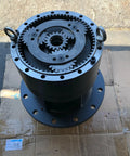 Badass Aftermarket Swing Reduction Gearbox Assembly For Case CX210 Excavator featuring top view of gear assembly with heavy duty materials.
