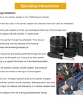 Pin And Bushing Adapter Tool Service Kit for Removing Pins and Bushings shown with components and instructions, OE Part 15012