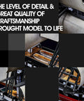 USS Constitution 3D Ship Puzzle For Adults And Teens Realistic Sailing Boat Model Kit 193 Pieces assembly detail