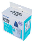 2 Pack Refrigerator Water Filter DA29-00003G Carbon Block For Clean Fresh Water Reduces 99 Percent Contaminants package