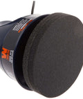 Close-up of a 6 Inch Waxer Polisher With 3500 RPM 120V Motor featuring lockable on off switch and ergonomic palm grip