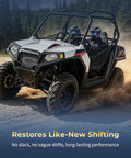 Drive Train Detent Star Replacement For Polaris RZR General And Ranger Series 1000 570 900 Models 2017 2025 Pro XD 3235982 Aftermarket Gear Upgrade For Smooth Shifting And Long Lasting Performance. UTV driving in dirt