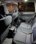 Interior view of Subaru with Lit White Interior LED Light Kit For WRX STI Impreza 2004 To 2022 Super Bright 6000K Bulbs installed