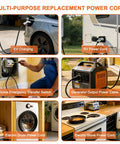 Multi-purpose Heavy Duty Nema 14-50 Range Power Cord Stove Dryer Plug And Play 6 Awg 4 Wire Pigtail in various applications.