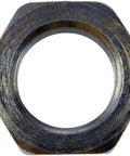 Spindle Nut Replacement Kit 5 Pack Direct Fit For Select Vehicles Durable OE Replacement top view of a hexagonal nut