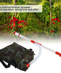 Handheld Manual Fertilizer Spreader With Bag For Farm Crops Like Corn Vegetables Sugar Cane And Fruit Trees Increases Productivity And Slashes Labor For Ground Fertilization Of Pepper And Other Crops with camouflage bag