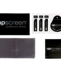 Top Shelf Hybrid Screen Protector For Wacom Stu 530 featuring installation tools, guide stickers, and cleaning cloth.