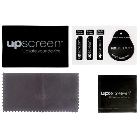 Top Shelf Hybrid Screen Protector For Wacom Stu 530 featuring installation tools, guide stickers, and cleaning cloth.
