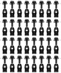 40 Packs U Clip Nuts And Bolts Set With Metal Fasteners And Mounting Screws For Quick Install Clip Nuts For Sheet Metal Assembly
