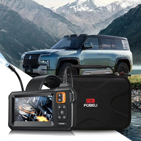 Rugged Tough Case For Borescope Inspection Cameras That Keeps Your Gear Safe From Drops And Water Fits MugEasy Daxiongmao DEPSTECH Telsong Lightswim SKYBASIC And Other Popular Models black 8.1x5.7x3 in hard case