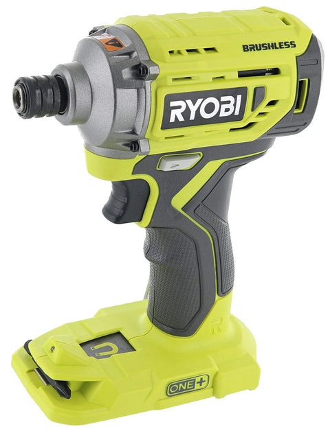 18V Brushless Cordless Impact Driver With 2000 In-Lb Torque, LED Light, Magnetic Bit Tray, Battery Not Included, side view
