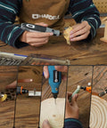 Must-Have Rotary Tool Bits Kit For Dremel And Other Brands, 508-Piece Universal Set used for carving and polishing wood