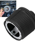 Aluminum 6 Bolt Steering Wheel Hub Adapter For Peugeot 206 1998 To 2016 Powder Coated Base Racing Grade Connector installation