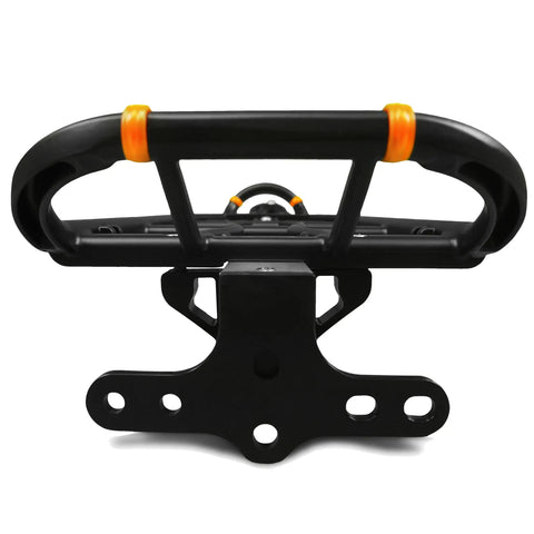 Seatpost Mounted Rear Bike Rack With Quick Release For 26 Inch And 700c Frames, Lightweight Anodized Aluminum Cargo Carrier