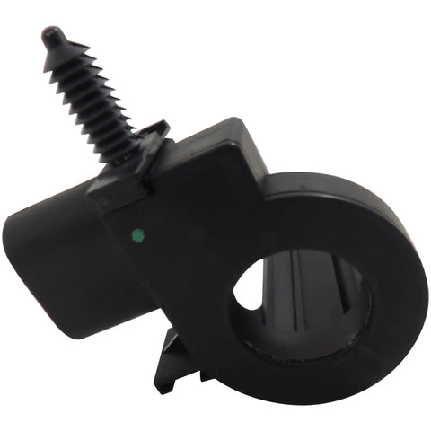 Factory Battery Current Sensor For Chevrolet Gmc Cadillac, black plastic component with attachment clip for reliable system monitoring.
