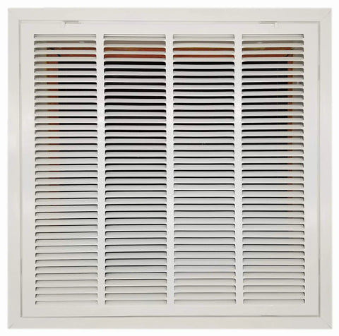 Ceiling Diffuser Grille For Drop Ceiling With Air Box And Bulls Eye Back 24 By 24 Inches Max Airflow Return Air Grille For HVAC
