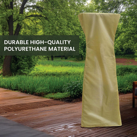 Weather Resistant Outdoor Cover For Three Foot Tabletop Pyramid Patio Heaters Durable Protective Heater Cover