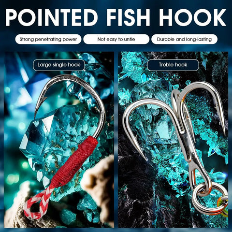 27-Piece Fishing Lures Kit With Hard And Soft Baits For Bass, Trout, Pike, Deep Diving Crankbaits In Premium Gift Box hooks