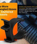Universal Vacuum Hose Holder Clip Set For Henry, George, James And Charles Heavy Duty Hose Clips For Secure Storage Keeps Hose Neat