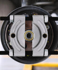 Bearing Puller Kit 14 Piece 5 Ton Automotive Bearing Separator with 2 and 3 Inch Jaws Gear Puller Tool in use on vehicle