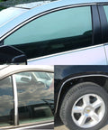 Automotive molding trim strip, chrome silver, 16ft; universal fit for exterior and interior use, scratch-proof.