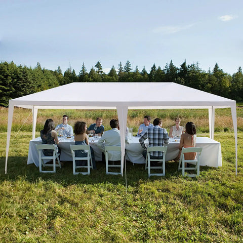 Outdoor Party Tent 10x20 Foot Canopy Gazebo With Removable Sidewalls Instant Event Tent for Catering Events Wedding Birthday