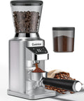 Ditch The Clutter And Ditch The Static With This Sharp Conical Burr Coffee Grinder featuring a 40Mm stainless steel core and 34 grind levels.