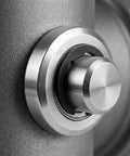Close-up of an E-clip retaining ring installed in a mechanical assembly, highlighting the 800 Piece E Clip Retaining Ring Kit in use.