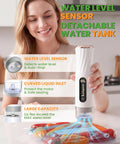 Woman using Handheld Compact Vacuum Sealer For Food, Portable Meal Saver That Locks In Freshness In 5 To 10 Seconds with LED Display