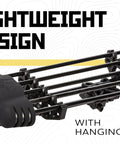 5 Spot Archery Arrow Quiver For Bow Black With Quick Detach Mount Adjustable Dual Arrow Grippers Lightweight Design