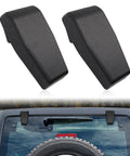 2 Piece Black Rear Window Hinge Trim Cover for Jeep Wrangler JK Liftgate Glass Hinge Replacement Left and Right Fits 2007-2018