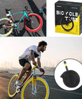 Heavy Duty 26 Inch Bike Tube Set 26x1.75, 26x1.95, 26x2.10, 26x2.125 Fits Most Road And Mountain Bikes 2 Pack With 2 Tire Levers 48mm