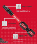Impact Tough Magnetic 45 Piece Bit Set With S2 Alloy Steel Insert Bits featuring T20 engineering and unique steel blend details.