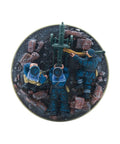 Soviet Naval Brigade Medium MG Team 28mm WWII Miniature for Bolt Action tabletop wargaming, top view of resin crew figures.