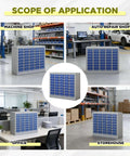 40 Drawer Small Parts Cabinet For Bolts And Nuts, Heavy Duty Steel Frame With ABS Drawers, Label System in multiple settings